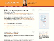 Tablet Screenshot of alexmarshall.org